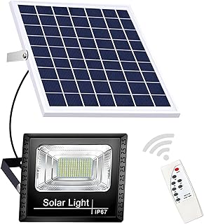 100W Solar Flood Light with Remote